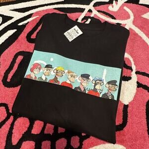 Diamond Supply Co. x Ape All Gang Black T-Shirt